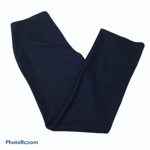 Hillard & Hanson blue flat front slacks pants